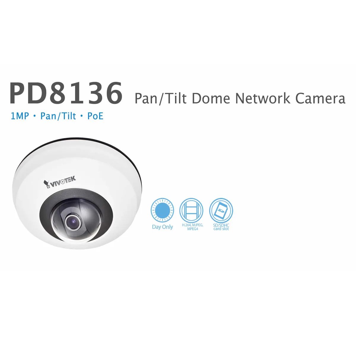 دوربین مداربسته تحت شبکه ویوتک مدل PD8136