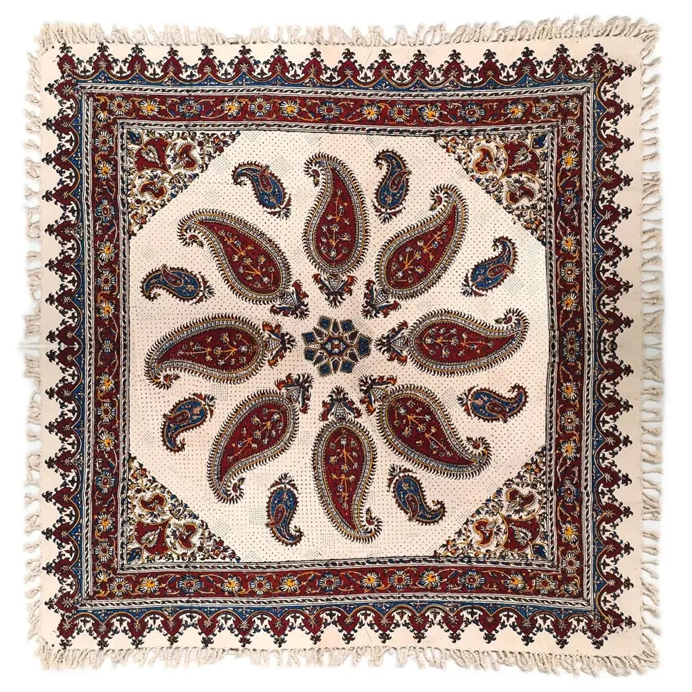 رومیزی قلمکار دن هوم طرح بته جقه کد D.100