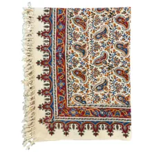 رومیزی قلمکار طرح سلسله ای کد D.150