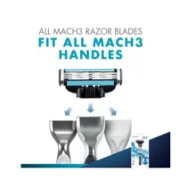 خود تراش ژیلت مدل Mach3 start Aqua Grip