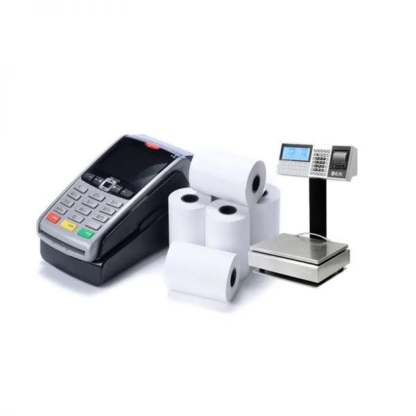 کاغذ پرینتر حرارتی مدل POS بسته 50 عددی