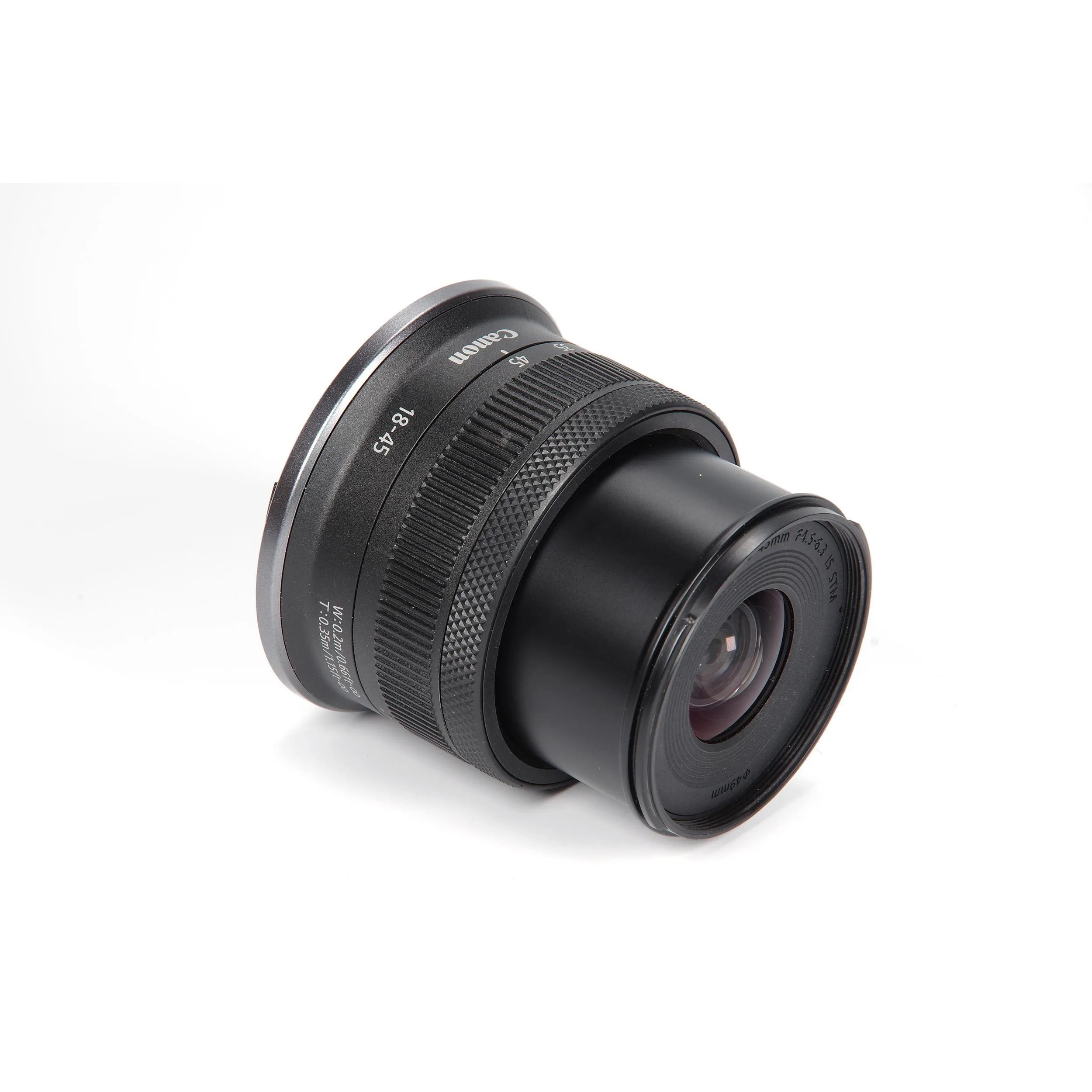 لنز دوربین کانن مدل RF-S 18-45mm f/4.5-6.3 IS STM Lens