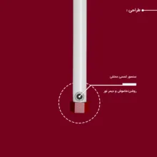 نور ثابت ال ای دی چیکولایت مدل M50 Red-D