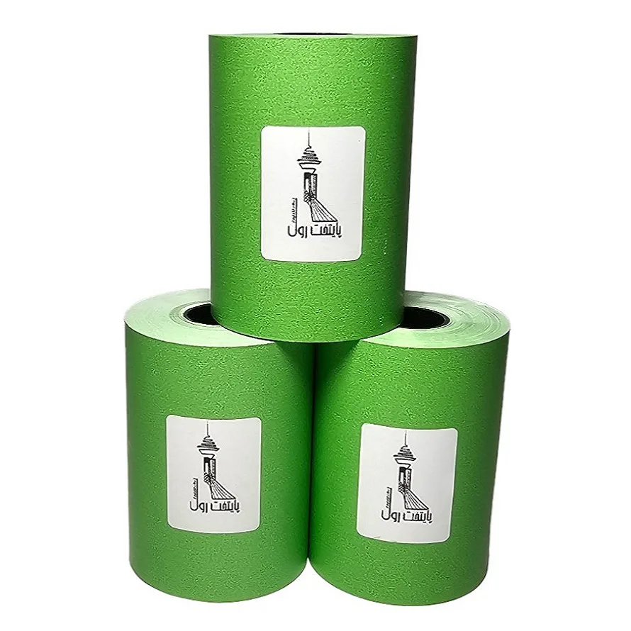 کاغذ پرینتر حرارتی پایتخت رول مدل G80mm بسته 80 عددی