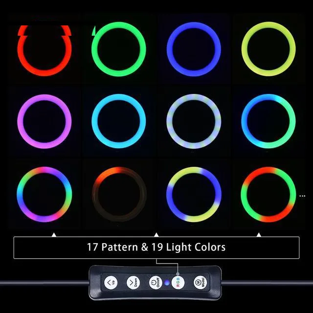 رینگ لایت مدل RGBLED MJ36 کد 14inch