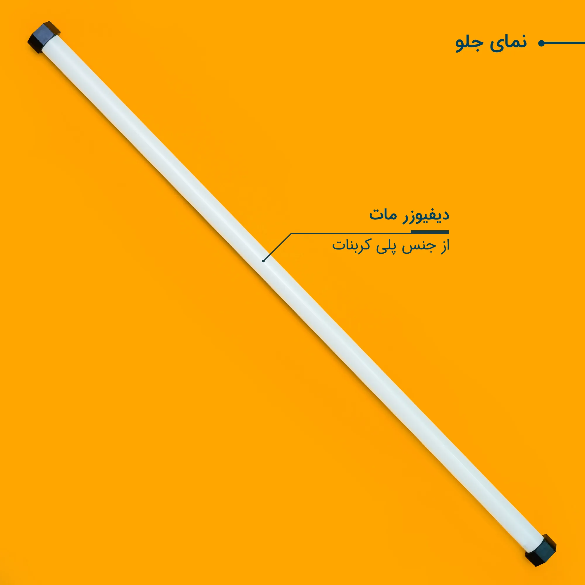 نور ثابت ال ای دی مدل RGB 180 FULL COLOR
