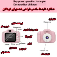 دوربین دیجیتال کودک مدل X1