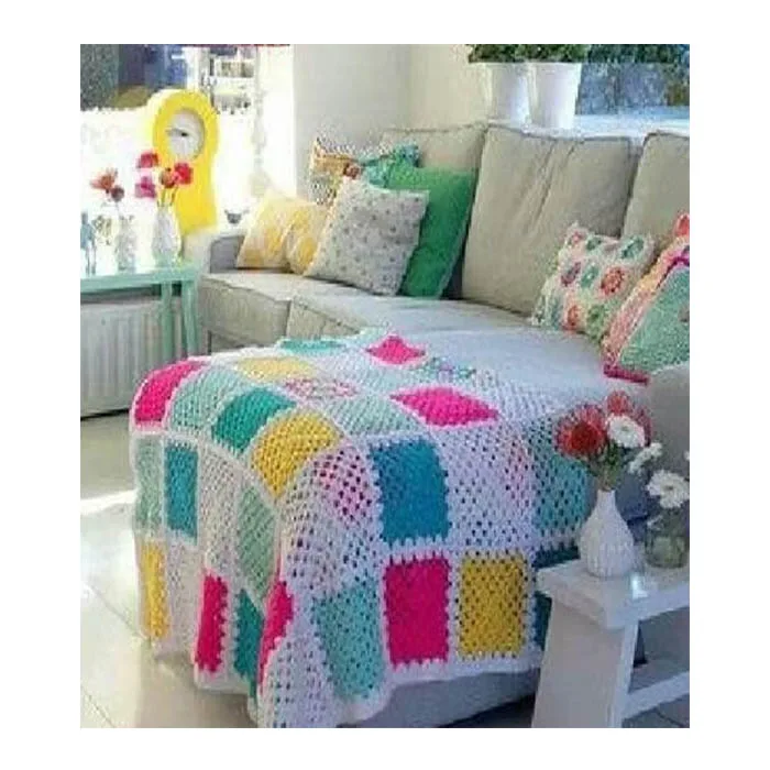 شال مبل و تخت مدل xy سایز 120×120 سانتیمتر