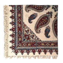 رومیزی قلمکار دن هوم طرح بته جقه کد D.100