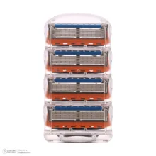 تیغ یدک ژیلت مدل Fusion5 Power بسته 4 عددی
