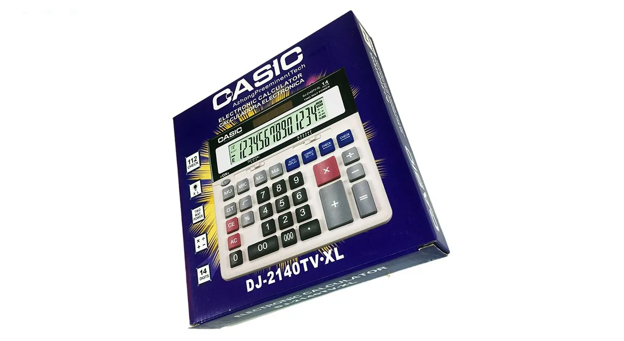 ماشین حساب کاسیک مدل DJ-2140TV.XL