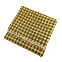 رومیزی پانیذ پود مدل چهارخانه مستطیل سایز 220×140 سانتی‌متر