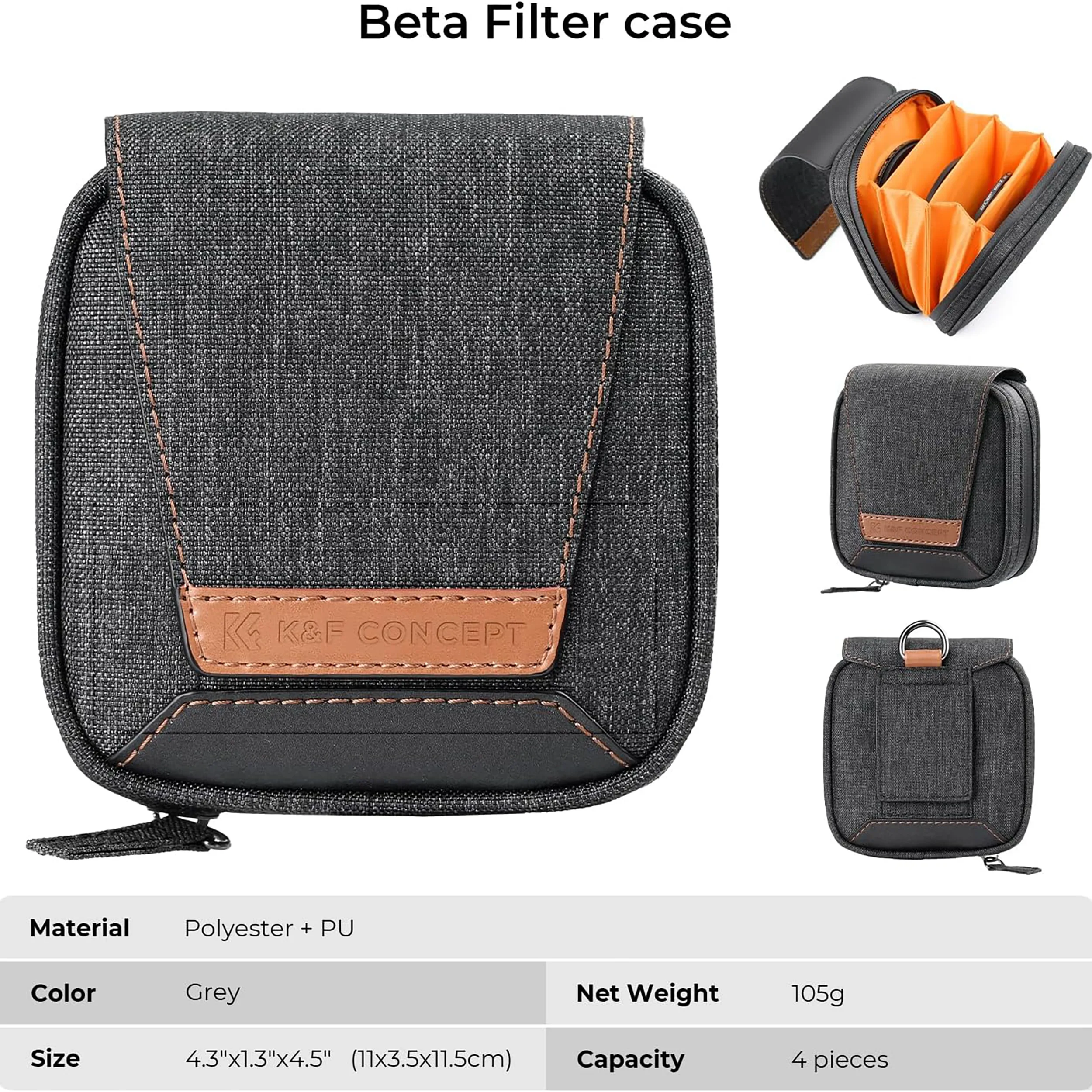 کیف دوربین کی اند اف مدل FILTER CASE - KF13.117