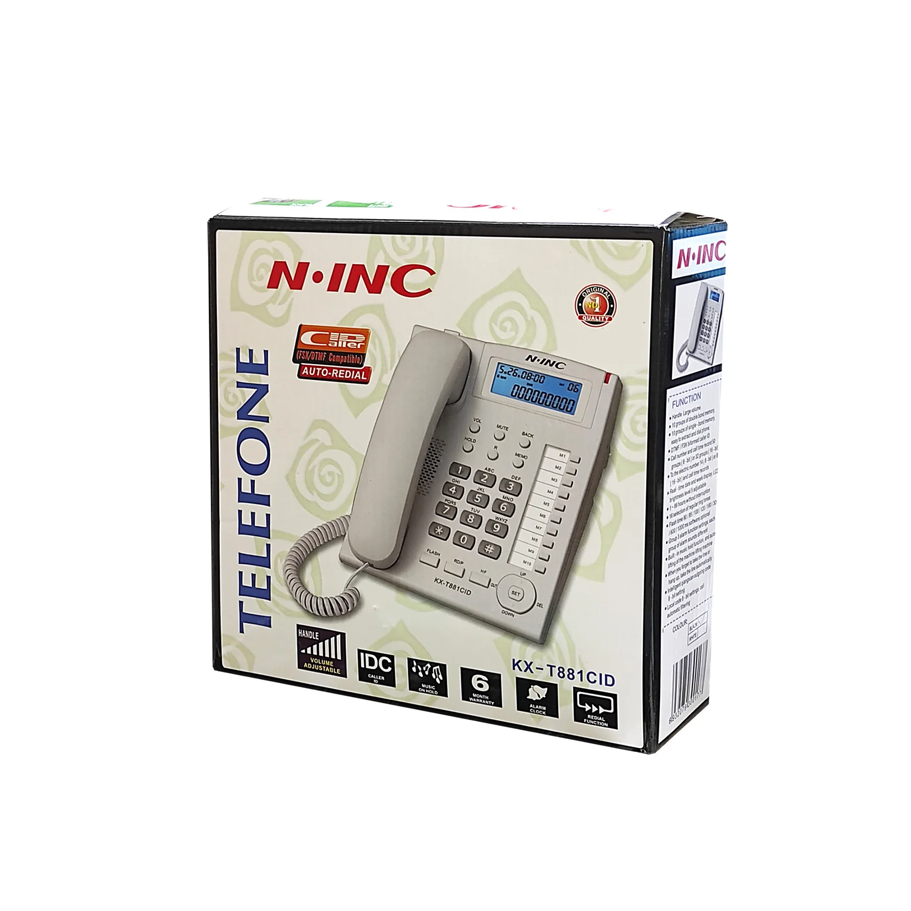 تلفن ان.اینک مدل KX-T881CID