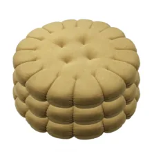 کوسن مدل بالشتک طرح بیسکویتی دایره مجموعه 3 عددی