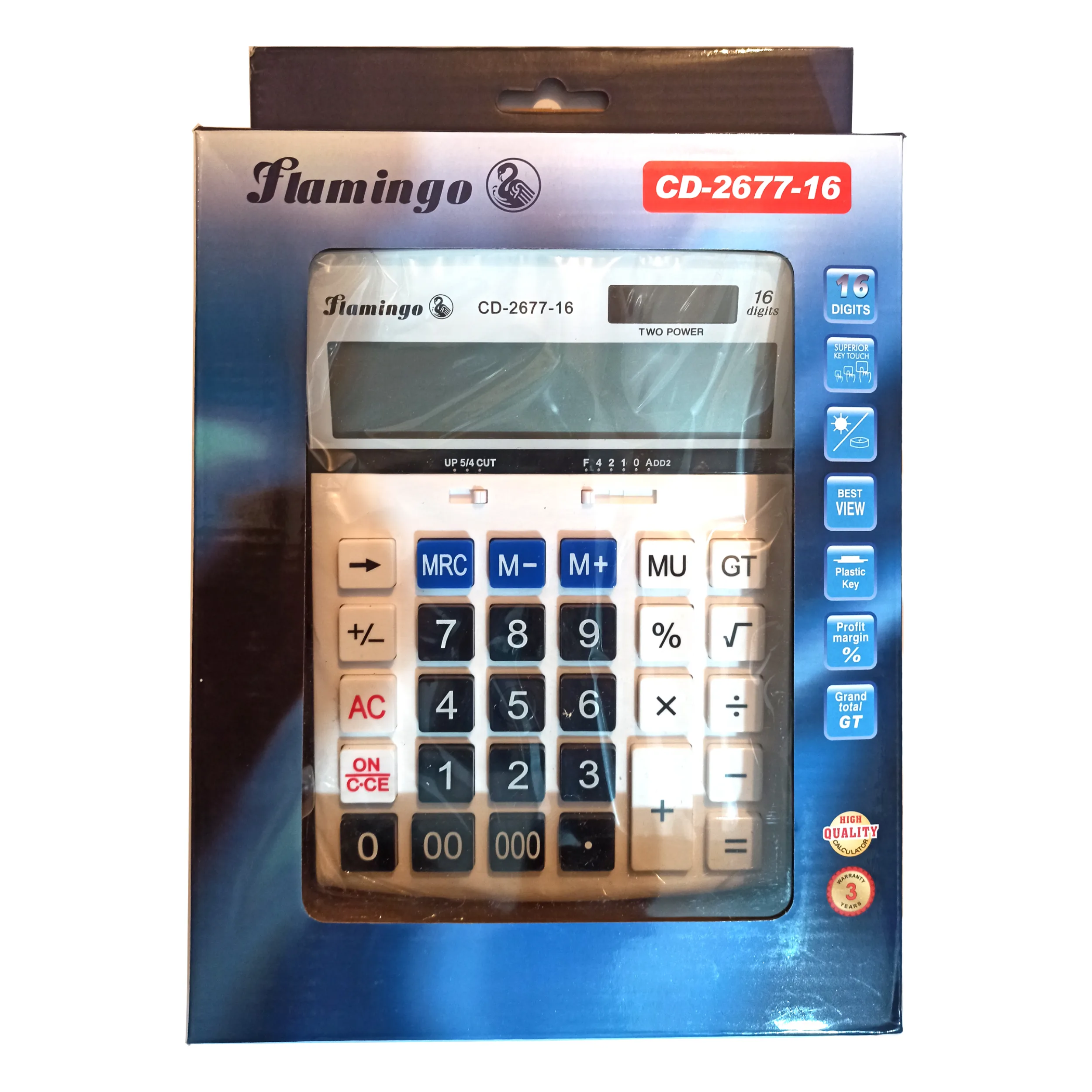 ماشین حساب فلامینگو مدل CD-2677-16