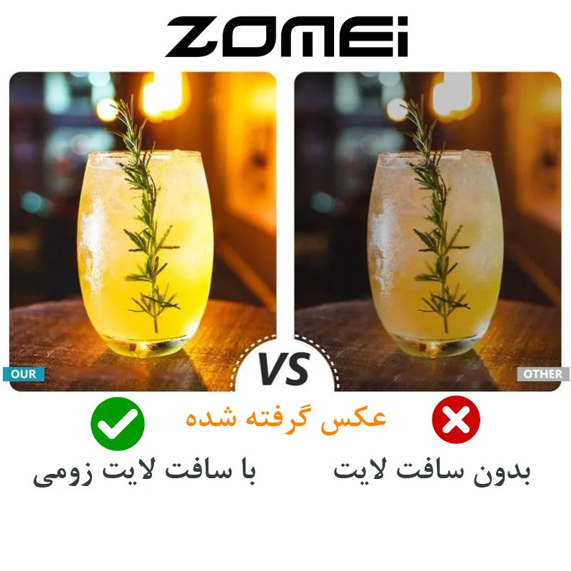نور ثابت ال ای دی زومی مدل Ultra Thin