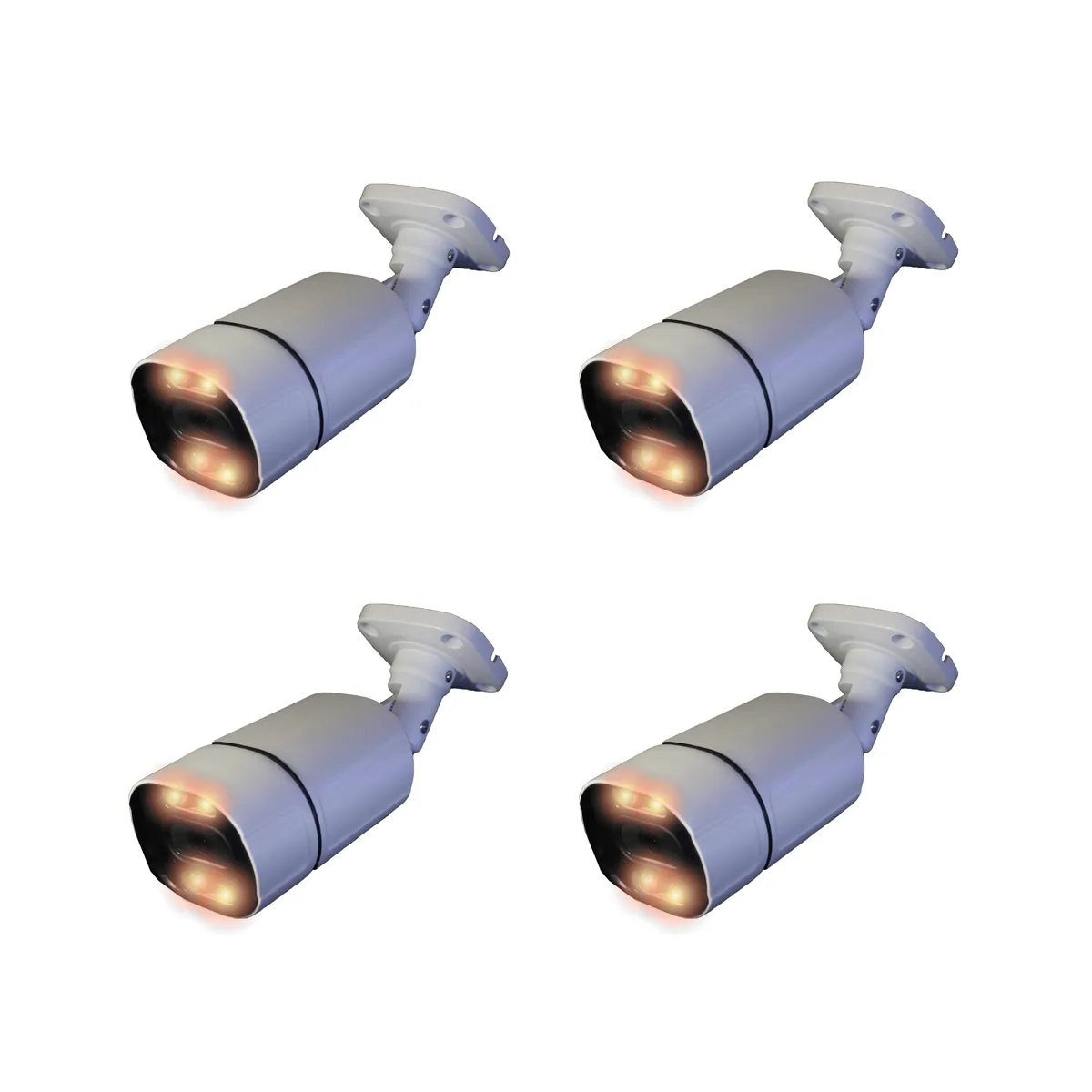 دوربین مداربسته آنالوگ مدل وارم لایت AHD-fd60-2053 بسته 4 عددی
