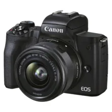 دوربین دیجیتال بدون آینه کانن مدل EOS M50 Mark II kit 15-45mm f/3.5-6.3 IS STM