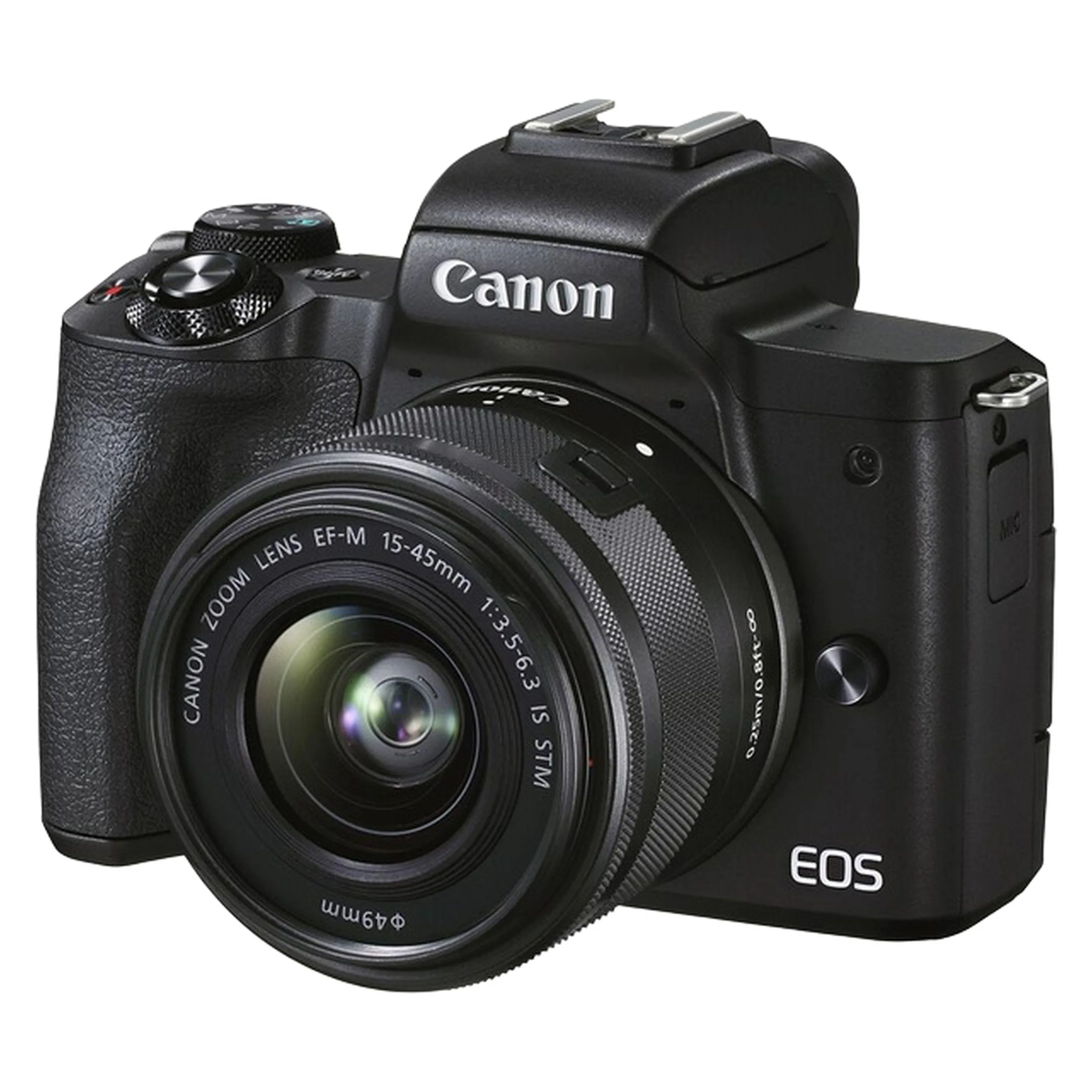 دوربین دیجیتال بدون آینه کانن مدل EOS M50 Mark II kit 15-45mm f/3.5-6.3 IS STM