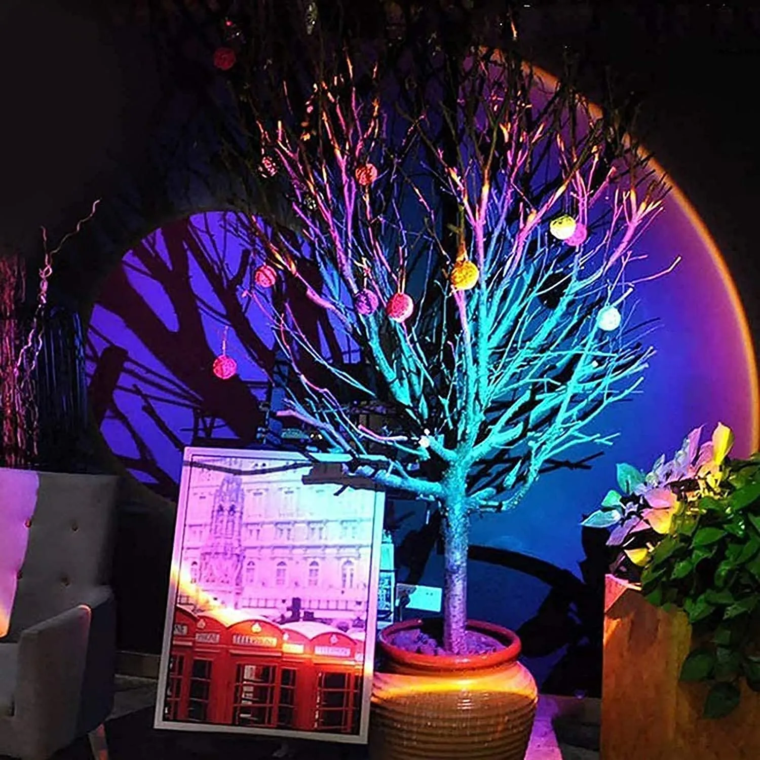 نور ثابت ال ای دی مدل غروب SUNSET-RGB