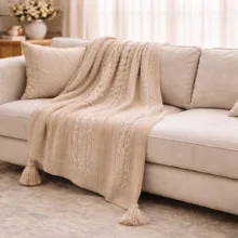 شال مبل مدل مارپیچ سایز 170x130 سانتی متر