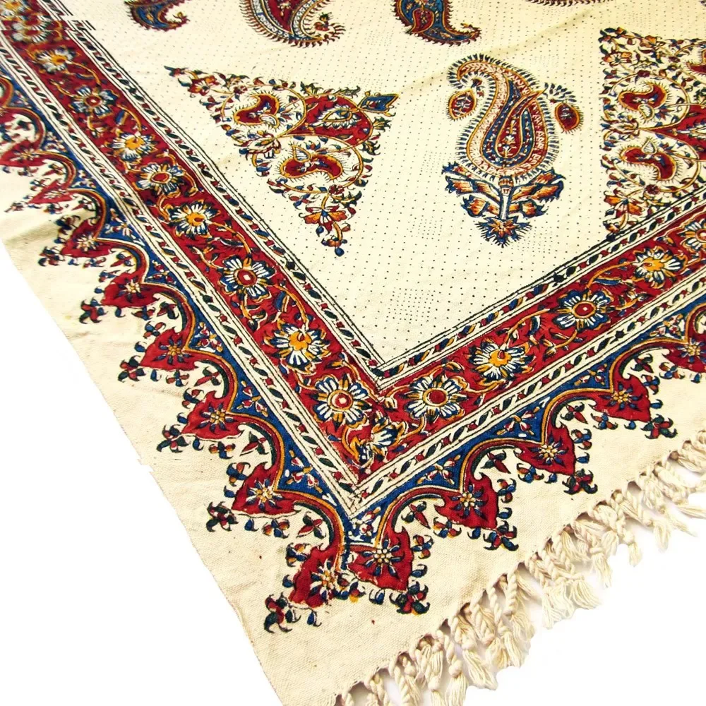 رومیزی قلمکار دن هوم طرح بته جقه کد D.150