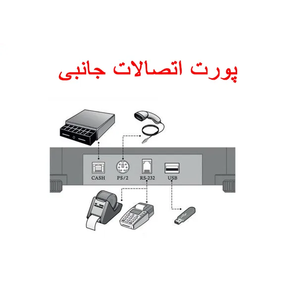 ترازو فروشگاهی رادین مدل 8800 WIFI 40KG