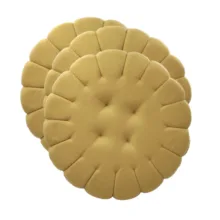 کوسن مدل بالشتک طرح بیسکویتی دایره مجموعه 3 عددی