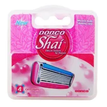 تیغ یدک دورکو مدل shaving care shai تحت لیسانس بسته 4 عددی
