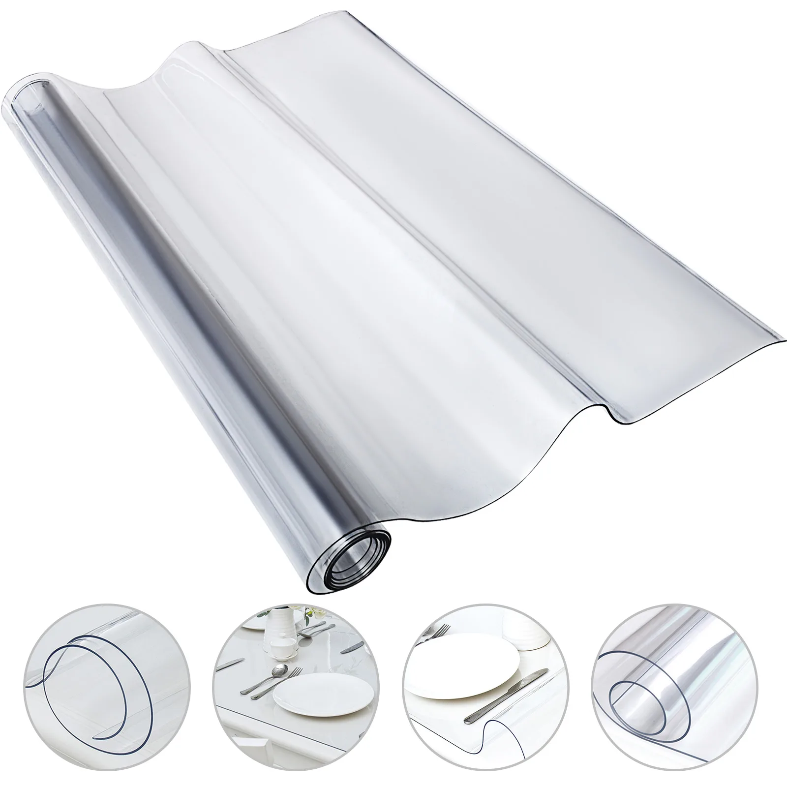 طلق رومیزی مدل T.evim 2.2mm کد A90-T110cm