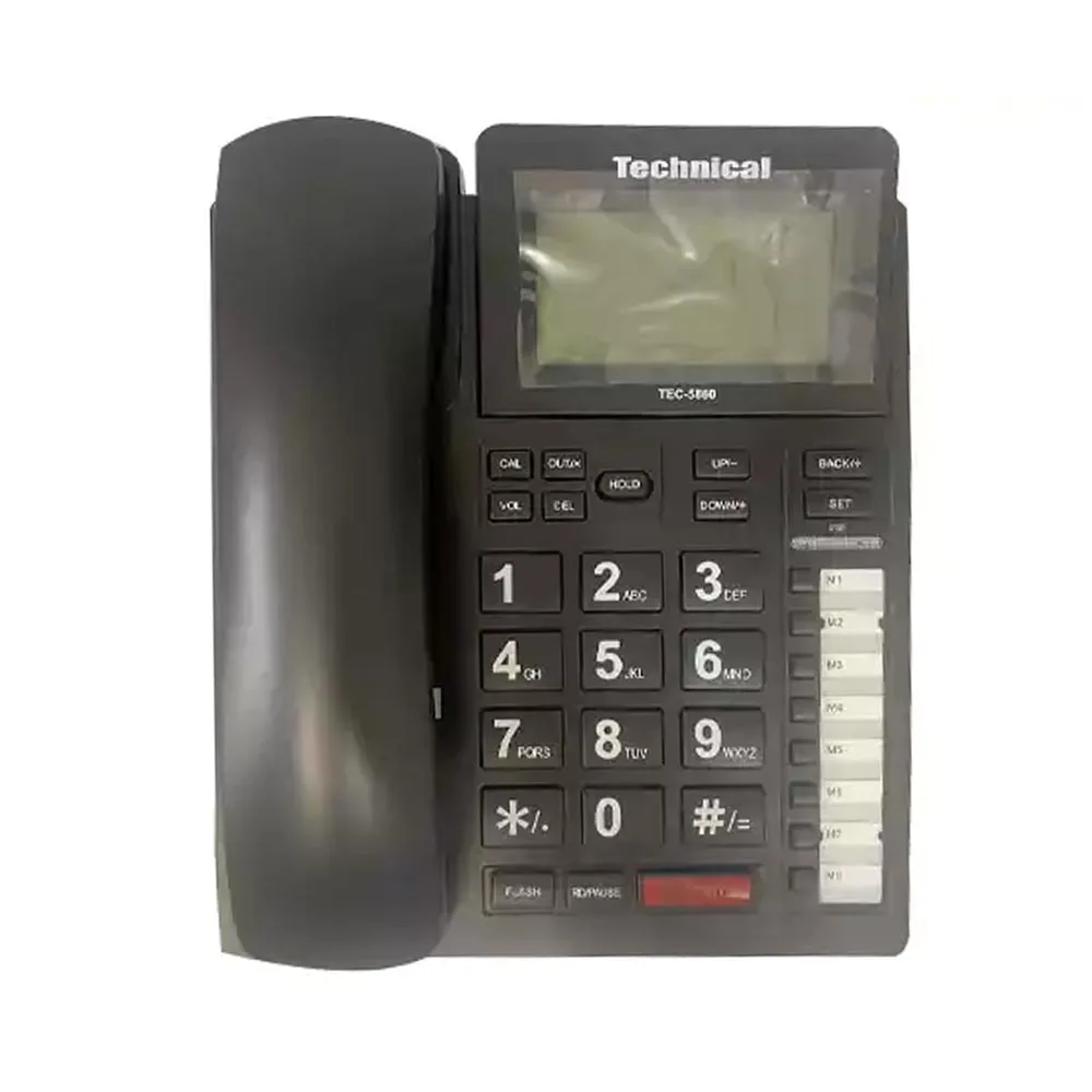 تلفن رومیزی تکنیکال مدل TEC-5860