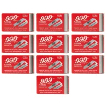 تیغ یدک تری ناین مدل Super Platinum ده بسته 10 عددی
