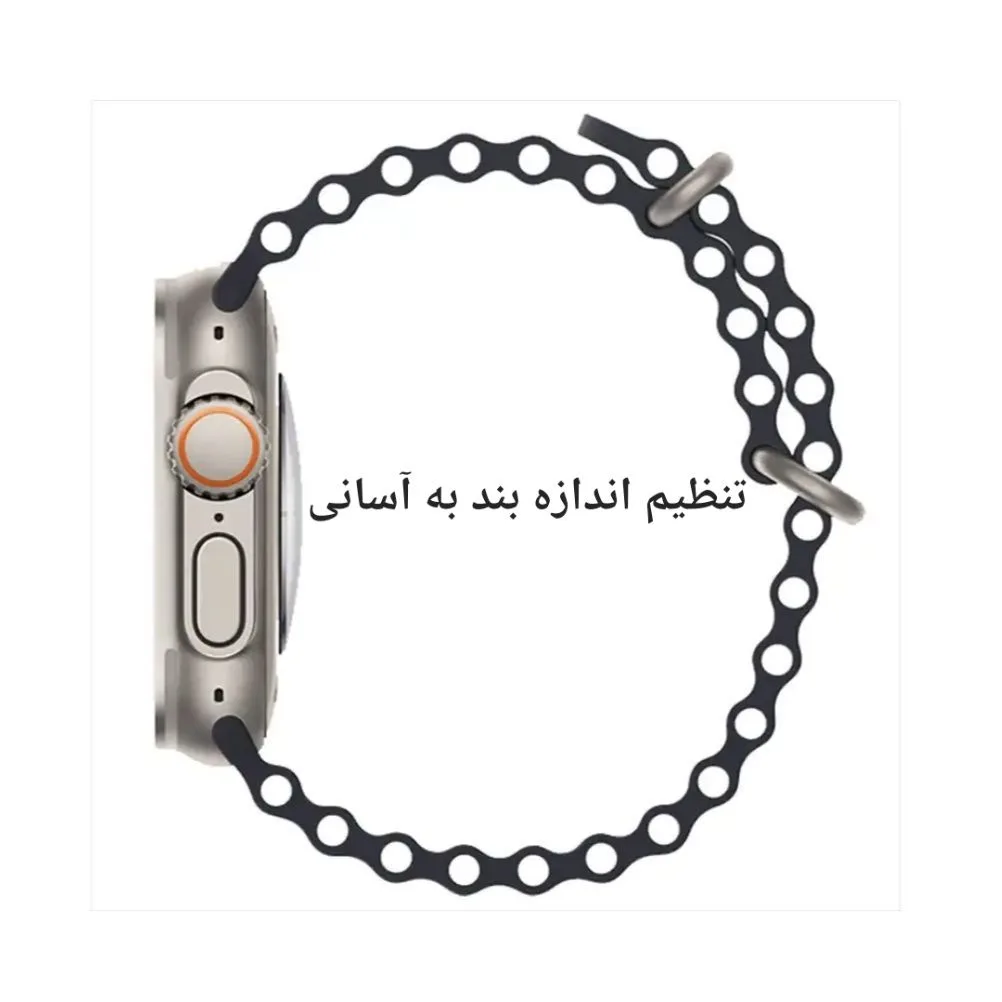 ساعت هوشمند ۴۹ میلی متری ULTRA3 مدل T7000 به همراه بند سیلیکونی