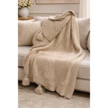 شال مبل مدل مارپیچ سایز 170x130 سانتی متر