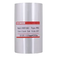 ریبون وکس رزین  لیبل زن مدل  110mm x 300m