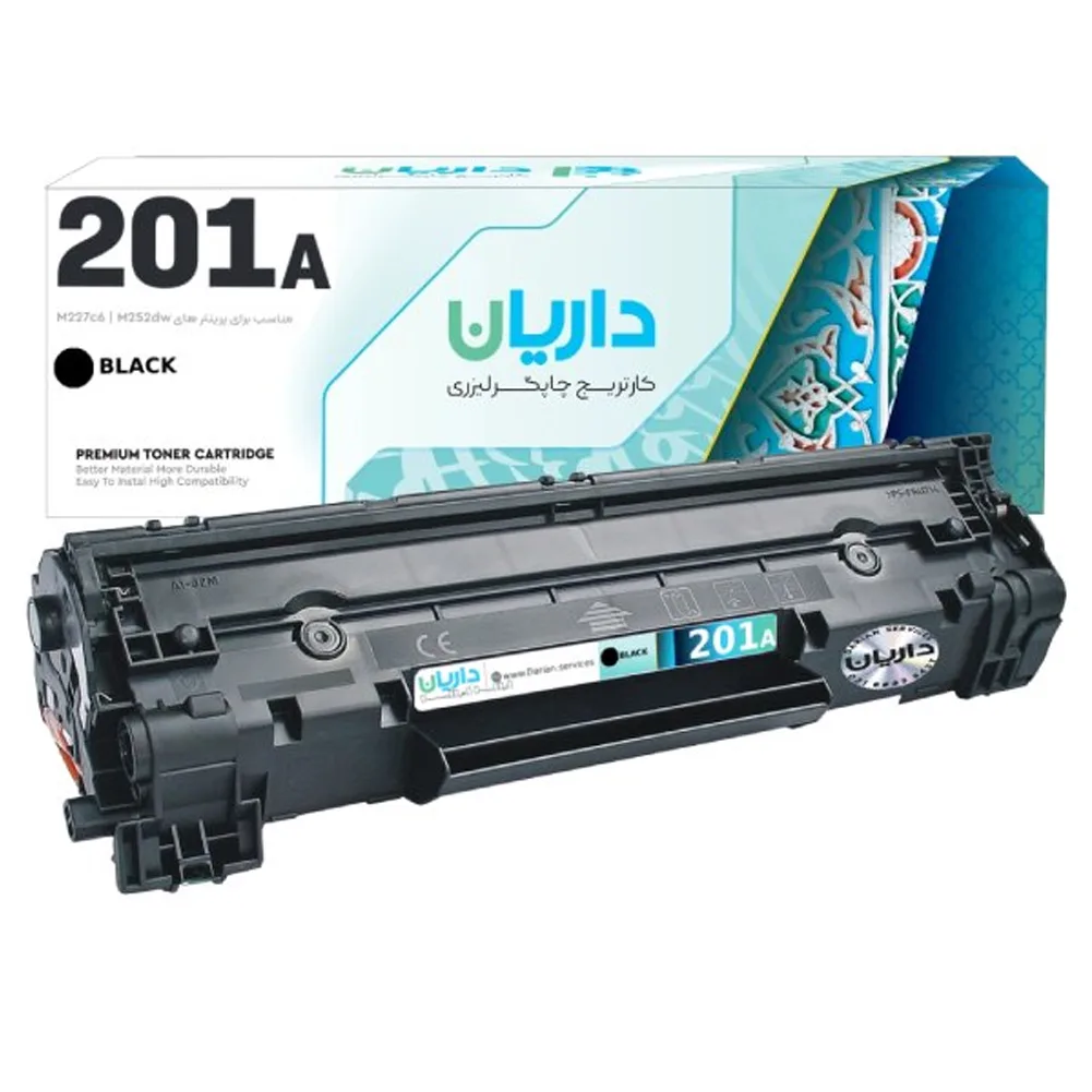 کارتریج داریان مدل 201A با قابلیت چاپ 1500 صفحه مجموعه چهار عددی