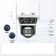 دوربین مداربسته تحت شبکه سیم کارتی مدل QQ855A