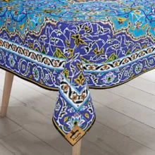 رومیزی رومیزی باز طرح مربع مدل سنتی مدرن کد 11079