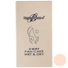 پنکیک دایانا آف لاندن سری 2Way Pan Cake Wet and Dry مدل Ivory Beige شماره 112