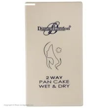 پنکیک دایانا آف لاندن سری 2Way Pan Cake Wet and Dry مدل Ivory Beige شماره 112