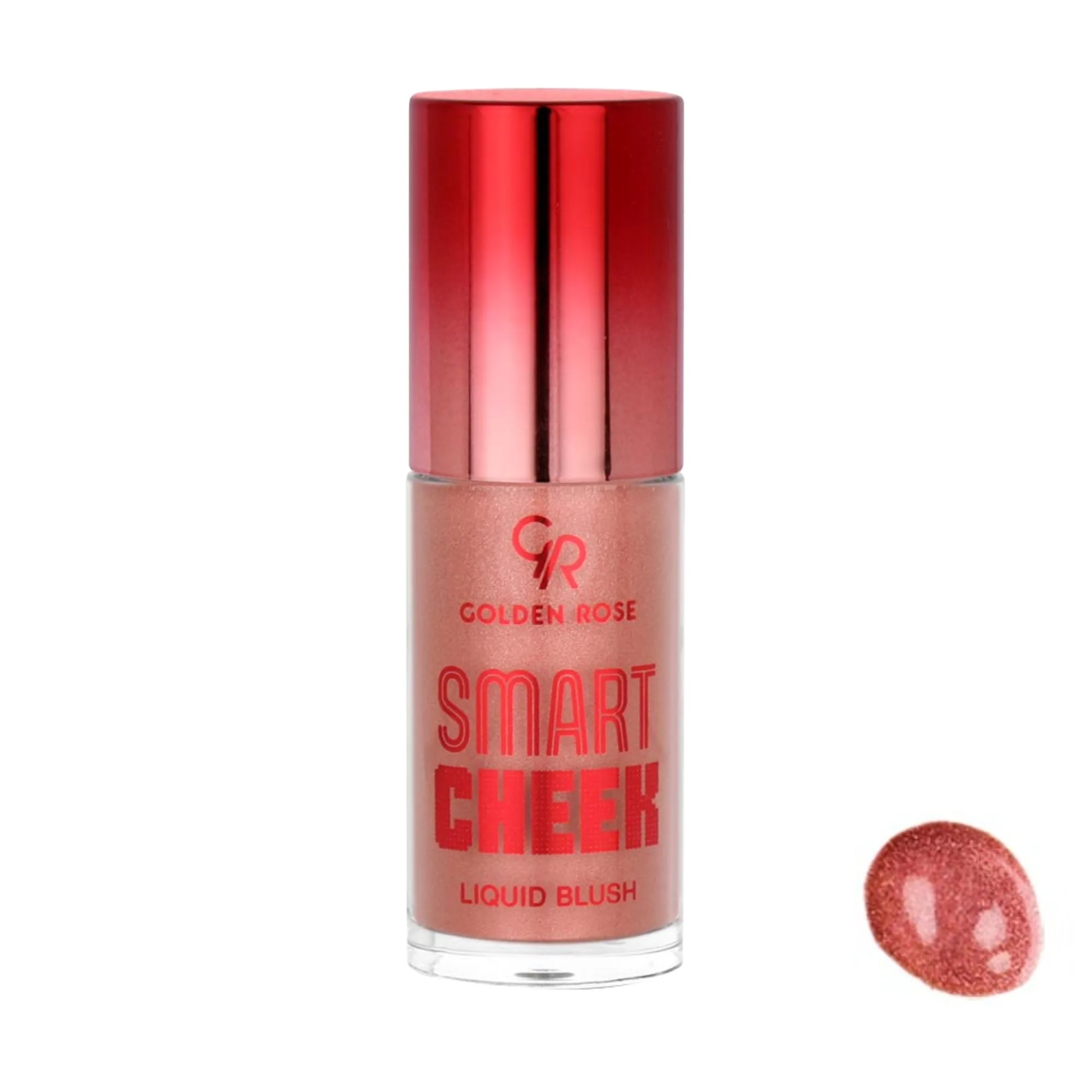 رژگونه مایع براق گلدن رز مدل Smart شماره 109