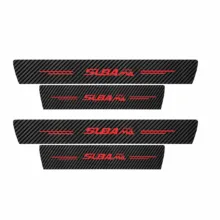 برچسب پارکابی خودرو سولگی مدل کربن کد J069 مناسب برای SUBA-M4 بسته 4 عددی
