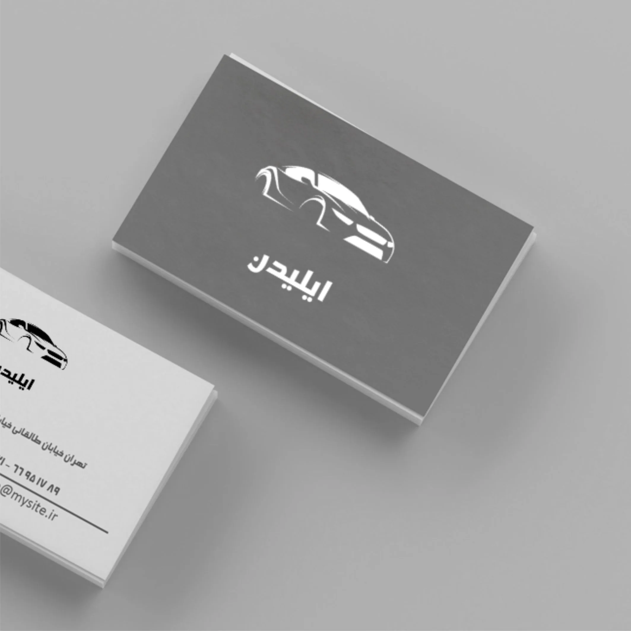برچسب پارکابی خودرو ایلیدن طرح کربن مدل B003 مناسب برای برلیانس بسته 4 عددی