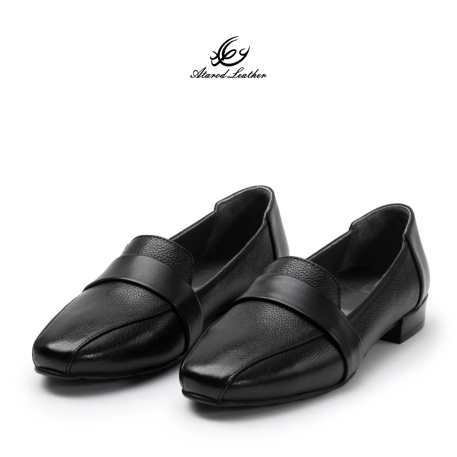 کفش زنانه چرم عطارد مدل چرم طبیعی کد SH347