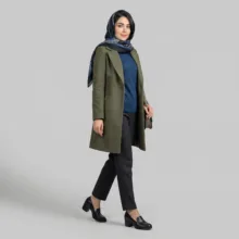 کفش پاشنه‌دار زنانه چرم عطارد مدل چرم طبیعی کد SH195