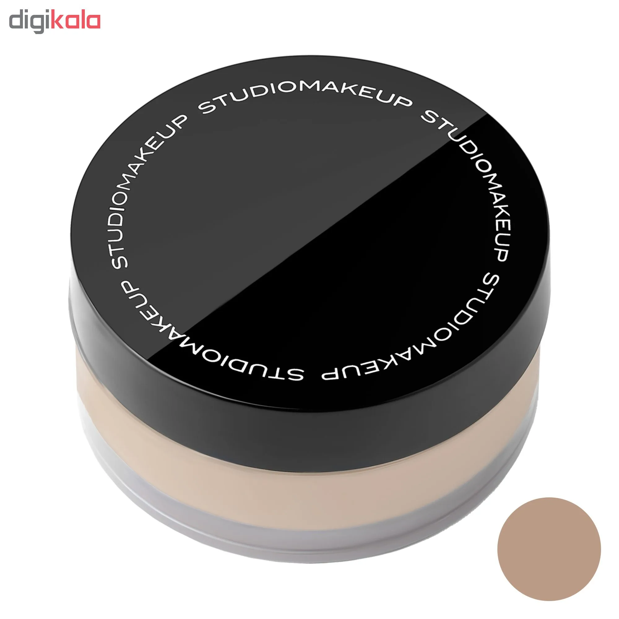 پودر تثبیت کننده آرایش استودیو میکاپ مدل Soft Focus شماره 01