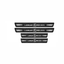 برچسب پارکابی خودرو ایلیدن طرح کربن مدل B0061 مناسب برای لکسوز ان ایکس 200 بسته 4 عددی