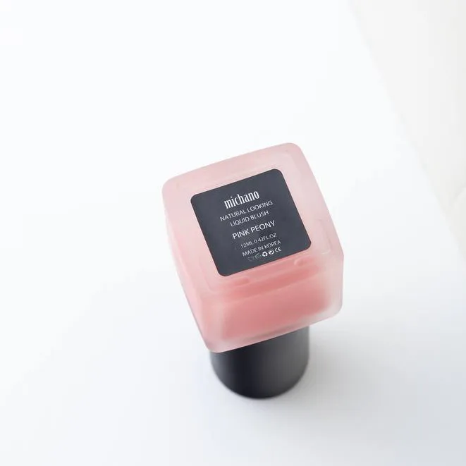 رژگونه مایع براق میچانو مدل Peony شماره 4