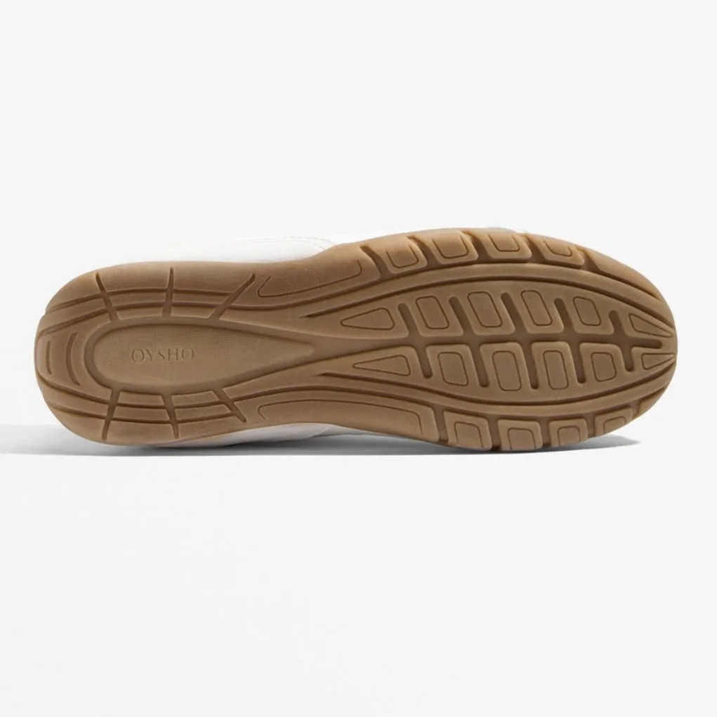کفش طبی زنانه اویشو مدل Fabric trainers with split-leather 2025